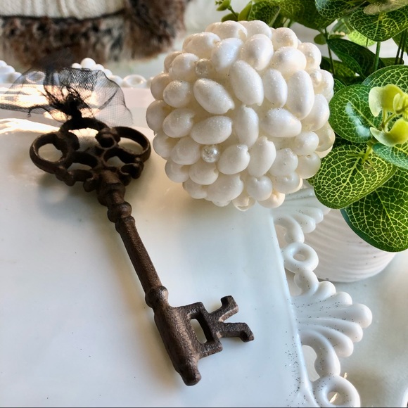 NWT Key to your Heart…Medium Wrought Iron Rustic Key - Picture 4 of 6